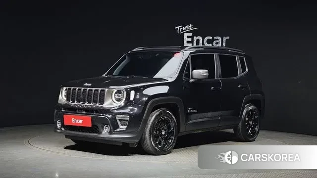 Jeep Renegade 2021 Черный из Кореи