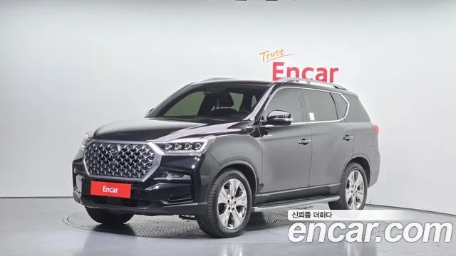 Ssangyong All New Rexton 2021 Черный из Кореи