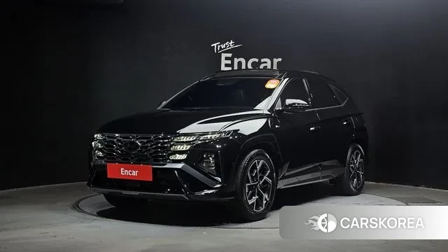 Hyundai The New Tucson Hybrid (NX4) 2024 Черный из Кореи