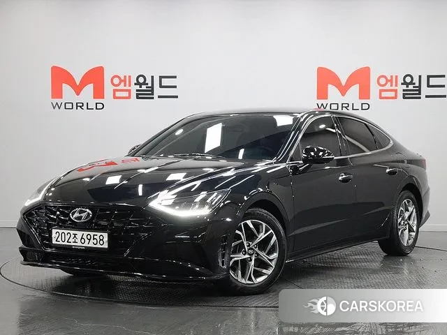 Hyundai Sonata (DN8) 2021 Черный из Кореи