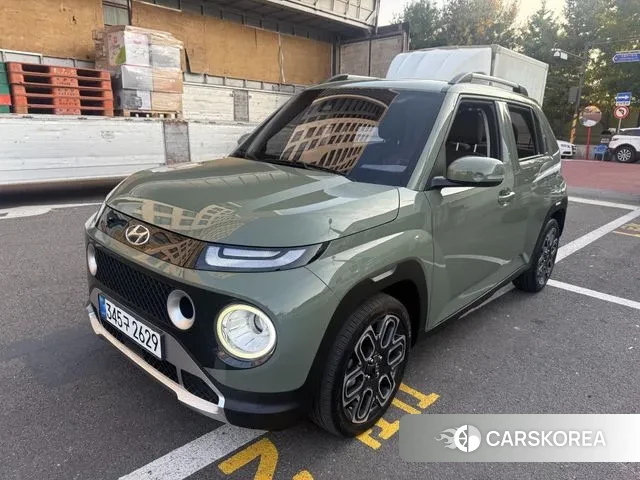 Hyundai Casper 2022 Темно-зеленый из Кореи