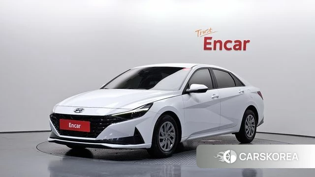 Hyundai Avante (CN7) 2020 Белый из Кореи