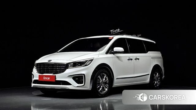 Kia The New Carnival 2019 Белый из Кореи