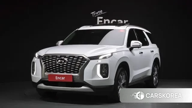 Hyundai Palisade 2022 Белый из Кореи