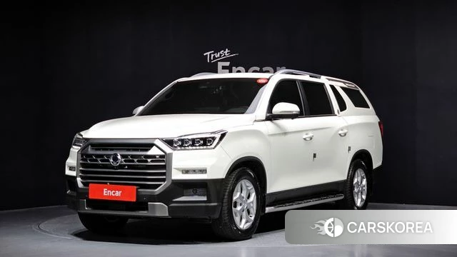 Ssangyong The New Rexton Sport 2023 Белый из Кореи