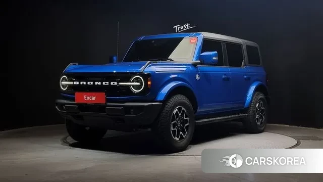 Ford Bronco 6th Generation 2024 Синий из Кореи