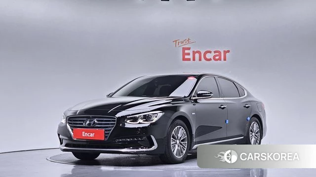 Hyundai Grandeur IG Hybrid 2018 Черный из Кореи