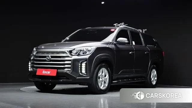 Ssangyong The New Rexton Sport 2022 Серый из Кореи