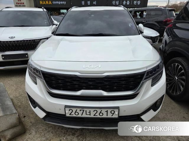 Kia Seltos 2021 Белый из Кореи