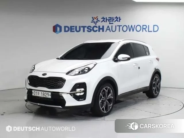 Kia Sportage The Bold 2019 Белый из Кореи