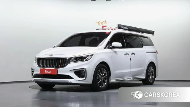 Kia The New Carnival 2019 Белый из Кореи