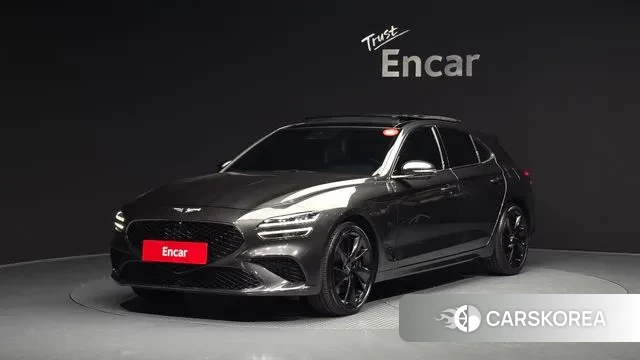 Genesis The New G70 Shooting Brake 2023 Серый из Кореи