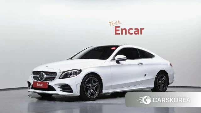 Mercedes-Benz C-Class W205 2021 Белый из Кореи