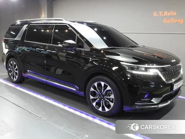 Kia Carnival 4th generation 2022 Черный из Кореи