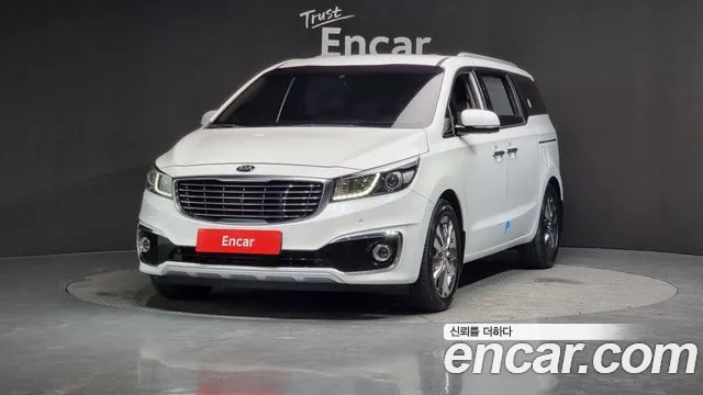 Kia All New Carnival 2018 Белый из Кореи