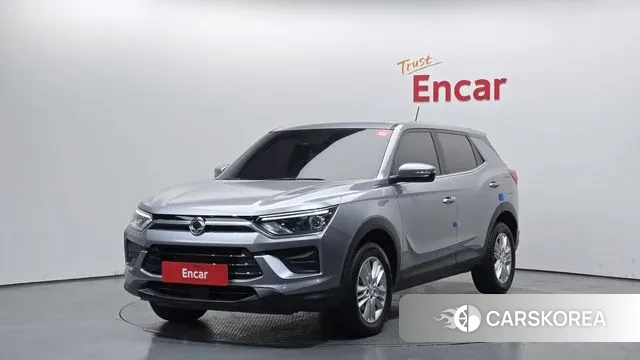 Ssangyong Beautiful Korando 2023 Светло-серебряный цвет из Кореи