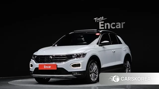 Volkswagen T-Roc 2022 Белый из Кореи