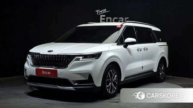 Kia Carnival 4th generation 2021 Белый из Кореи