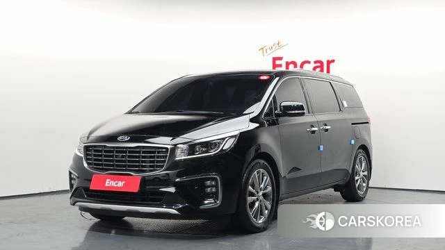 Kia The New Carnival 2018 Черный из Кореи