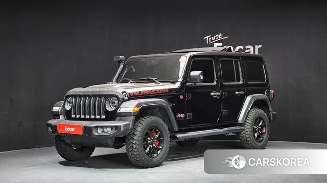 Jeep Wrangler (JL) 2021 Черный из Кореи