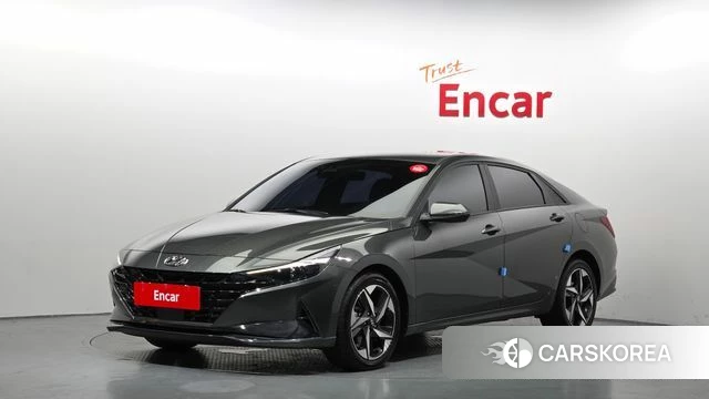 Hyundai Avante (CN7) 2021 Серый из Кореи