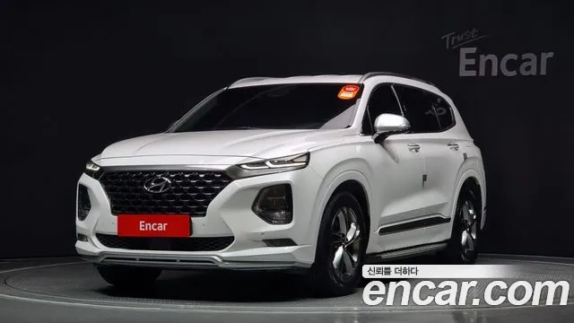 Hyundai Santa Fe TM 2018 Белый из Кореи