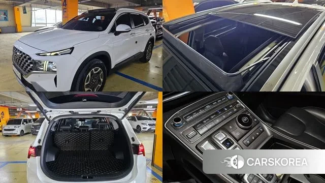 Hyundai The New Santa Fe 2021 Белый из Кореи