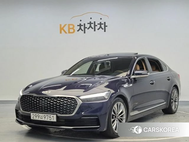 Kia The New K9 2nd generation 2021 Синий из Кореи