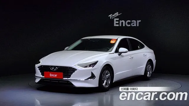 Hyundai Sonata (DN8) 2019 Белый из Кореи