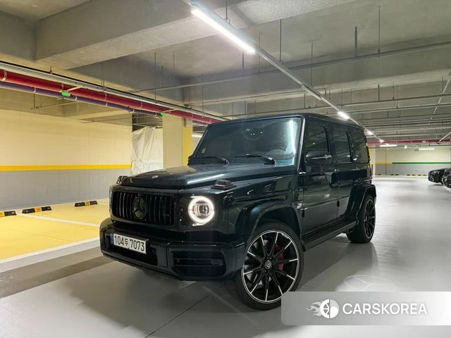 Mercedes-Benz G-Class W463b 2021 Темно-зеленый из Кореи