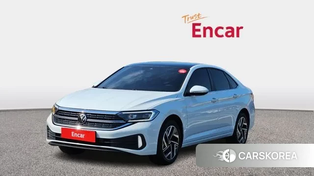 Volkswagen 7th Generation of Jetta 2023 Белый из Кореи