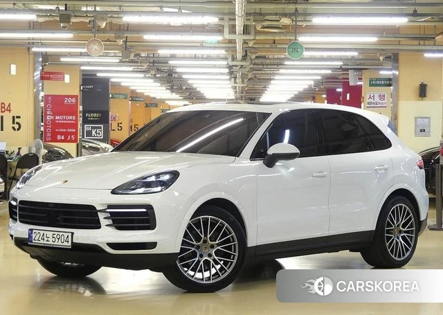 Porsche Cayenne (PO536) 2023 Белый из Кореи