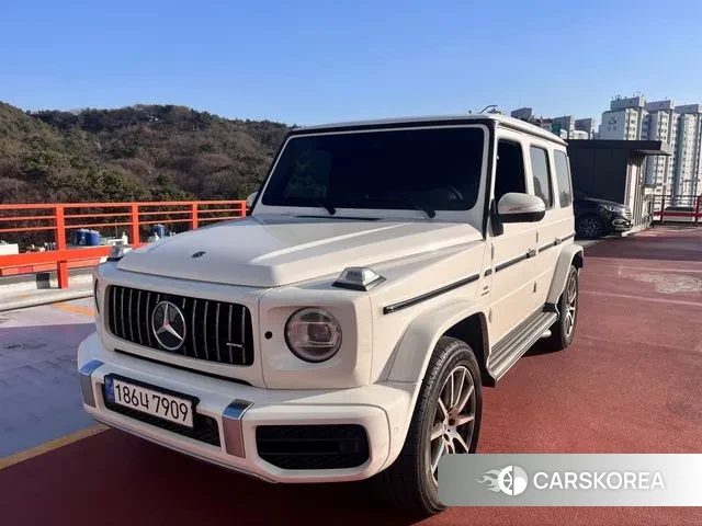 Mercedes-Benz G-Class W463b 2021 Белый из Кореи
