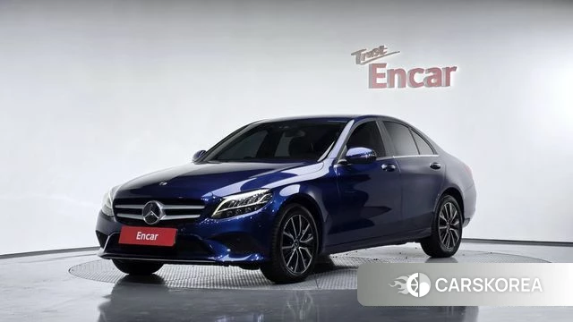 Mercedes-Benz C-Class W205 2019 Синий из Кореи