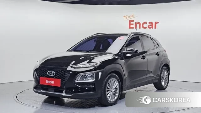 Hyundai Kona 2018 Черный из Кореи