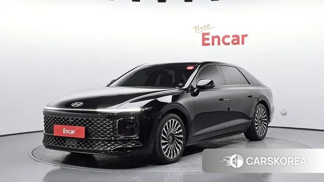 Hyundai Grandeur Hybrid (GN7) 2023 Черный из Кореи