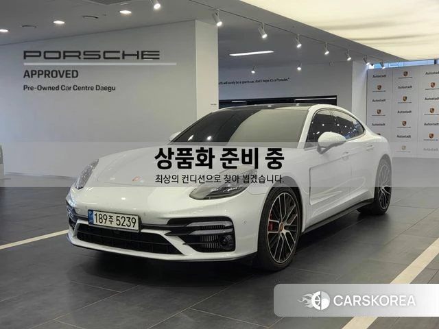 Porsche Panamera (971) 2022 Белый из Кореи