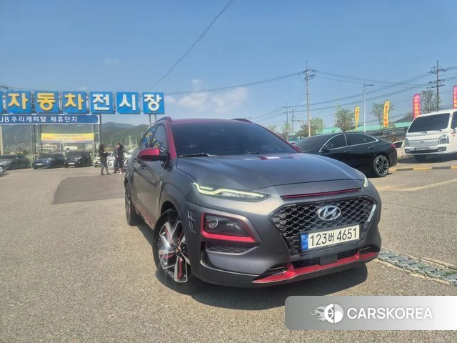 Hyundai Kona 2019 Серый из Кореи