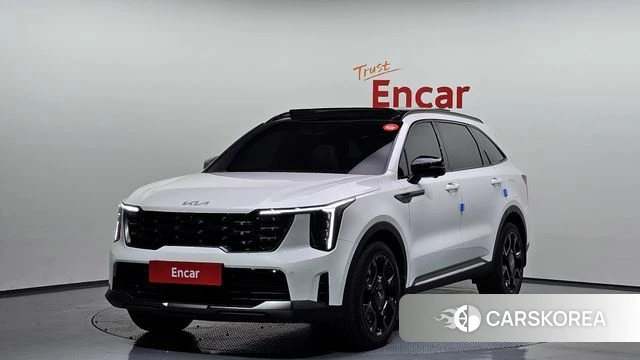 Kia The New Sorento 4th Generation 2024 Белый из Кореи