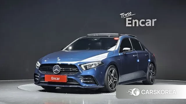 Mercedes-Benz A-Class W177 2022 Синий из Кореи
