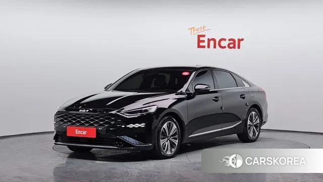 Kia K8 Hybrid 2022 Черный из Кореи