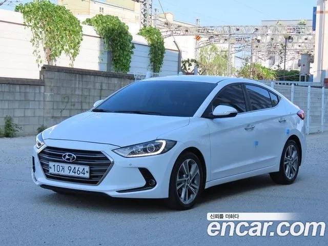 Hyundai Avante AD 2018 Белый из Кореи