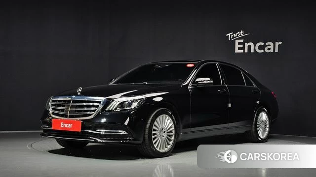 Mercedes-Benz S-Class W222 2019 Черный из Кореи