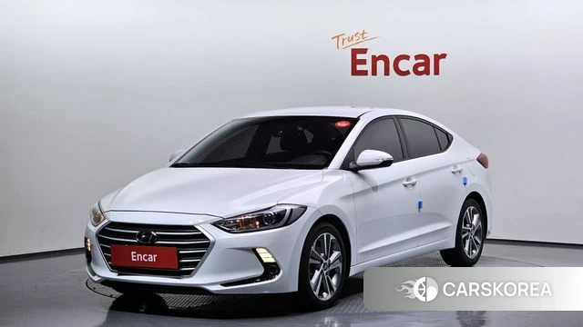 Hyundai Avante AD 2018 Белый из Кореи