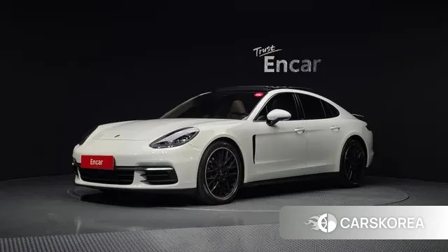 Porsche Panamera (971) 2018 Белый из Кореи