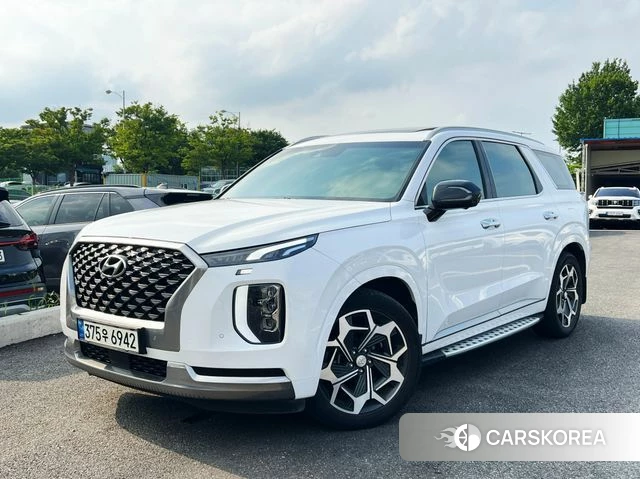 Hyundai Palisade 2021 Белый из Кореи