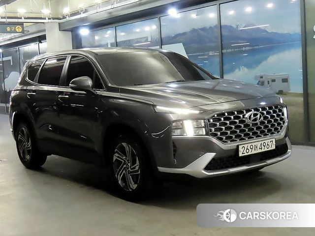 Hyundai The New Santa Fe 2020 Серый из Кореи