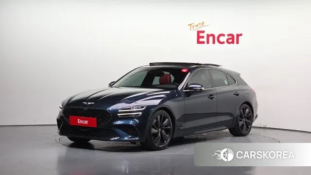 Genesis The New G70 Shooting Brake 2022 Синий из Кореи