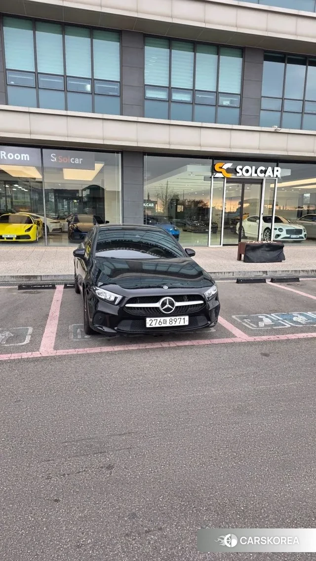 Mercedes-Benz A-Class W177 2022 Черный из Кореи