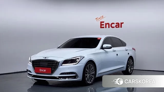 Genesis G80 2018 Белый из Кореи